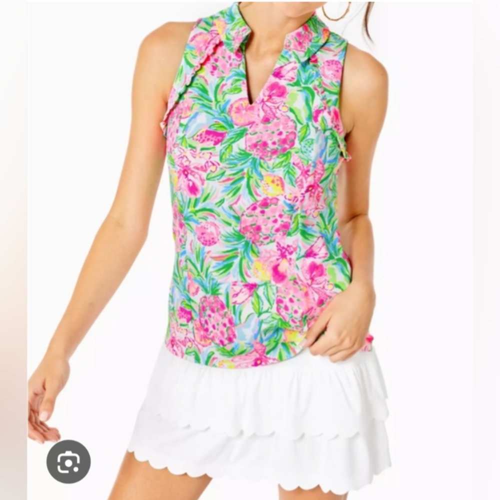 Lilly Pulitzer Luxletic Top Large